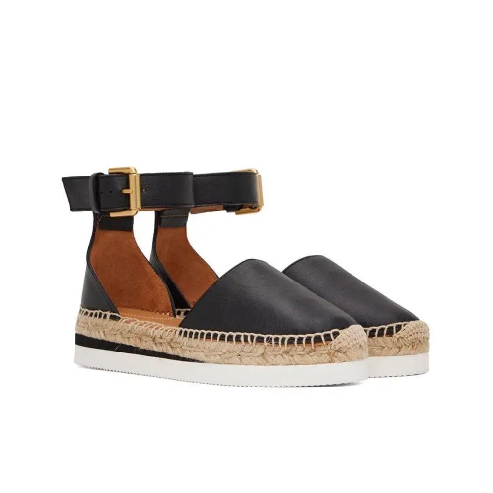SEE BY CHLOÉ Black Glyn Espadrilles